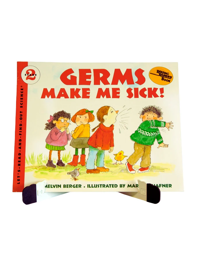 Germs Make Me Sick! — illustrated children's book about how germs spread and cause illness